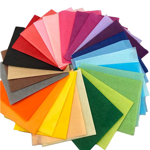 Feuilles de papier de soie de couleur unie de couleurs mélangées en gros coloré en vrac revêtement simple face emballage cadeau Seidenpapier Bunt - Product Image 2