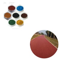 Poudre d'asphalte oxyde de fer pigment rouge