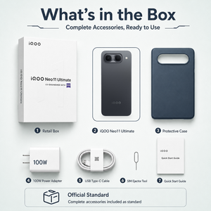 สมาร์ทโฟน <span class=keywords><strong>IQOO</strong></span> Neo11 Ultimate Edition 5G Octa Core หน้าจอ AMOLED 144Hz กล้องหลังคู่ 50MP + 8MP ระบบปฏิบัติการ Android <span class=keywords><strong>vivo</strong></span> <span class=keywords><strong>iqoo</strong></span> neo11 - Product Image 4