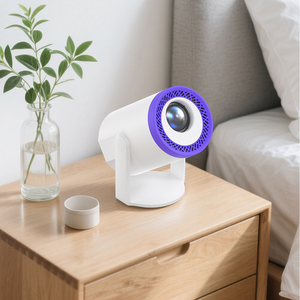 Projecteur LCD Android 14 HY300pro+ 4K Ready avec mise à jour OTA, 200 ANSI Lumens réels, pour Home Cinéma – Modè<span class=keywords><strong>le</strong></span> 2026 pour <span class=keywords><strong>le</strong></span> marché britannique - Product Image 1