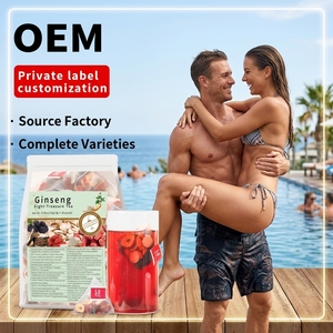 Té para la Salud Sexual Masculina - Mezcla Herbal Natural de Ginseng y Maca, Té de los Ocho Tesoros, Aumenta la Resistencia y la Energía, Té en Bolsitas Diarias - Product Image 1