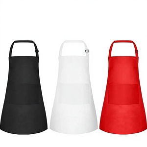 Cross-border <strong>Children's</strong> Sleeveless <strong>Apron</strong> Black White Polyester Anti-fouling Baking Art Painting Protective <strong>Apron</strong> - Product Image 1
