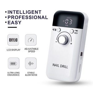 2025 New Arrival Professional Cordless <strong>Nail</strong> Gel Polisher Manicure 30W 45000 RPM Rechargeable <strong>Nail</strong> <strong>Drill</strong> <strong>Machine</strong> - Product Image 5