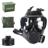 Masque à gaz nucléaire et chimique de survie de respirateur réutilisable de plein visage avec le filtre professionnel