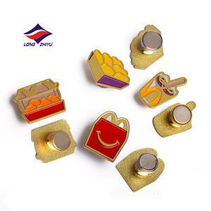 Longzhiyu, 20 Años de Fabricación, Insignia de Metal Esmaltada Personalizada, Pin de Solapa para Celebraciones, Cumpleaños, Recuerdos y Regalos - Product Image 4