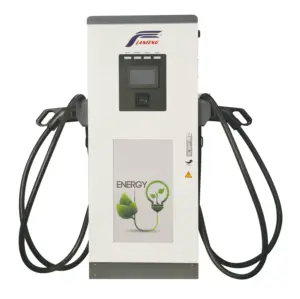 44kW gewerbliche boden montierte Level2 DC EV-Ladestation Zwei Typ 2 22kW Elektroauto-Ladestation mit Ocpp 1.6J-Protokoll