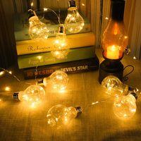 LOHAS A19 E26 Antique Filament LED Ampoules 2700K Blanc Chaud LED Décoratif Guirlande Lumineuse Vacances Décoration Maison