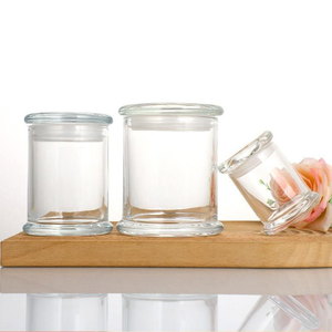 Frascos <span class=keywords><strong>de</strong></span> Vidrio Transparentes Personalizados en Stock <span class=keywords><strong>de</strong></span> 70ml, 220ml, 370ml para Velas y Portavelas con Tapa <span class=keywords><strong>de</strong></span> Vidrio - Product Image 5