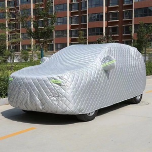 SUV Customized Factory Cotton Protected Snowproof and Waterproof Polyester Fabric Outdoor <strong>Car</strong> <strong>Cover</strong> - Product Image 1