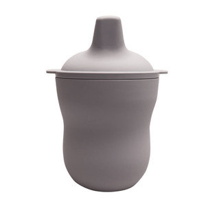 Gobelet à bec en silicone pour bébé, 150 ml, forme d'arc, gris, pour enfants de 1 à 2 ans - Product Image 3