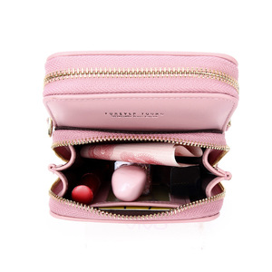 Bolso de cuero con correa para el hombro para mujer, cartera informal a la moda con capacidad para teléfono móvil, <span class=keywords><strong>2022</strong></span> - Product Image 4