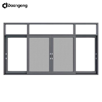Ventanas Corredizas de Aluminio con Doble Acristalamiento, Aislamiento Acústico y Térmico, Ahorro de Energía, Marco para Casa, Villa o Apartamento