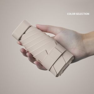 Parapluie pliant portable mini 6K anti-UV pour la pluie et le soleil, idéal pour la randonnée, les voyages et les activités <span class=keywords><strong>de</strong></span> plein air, pour femmes, avec boîte <span class=keywords><strong>cadeau</strong></span> colorée - Product Image 2