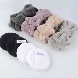 Tùy Chỉnh Nhãn Hiệu Riêng Microfibre Mặt Pad Micro Fibre Make-Up Remover Tái Sử Dụng Mặt <span class=keywords><strong>Pads</strong></span> - Product Image 6