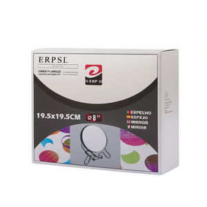 Specchio da Toeletta Erpsl 8 Pollici in PVC con Cornice in Metallo, Confezione da 12 - Product Image 2