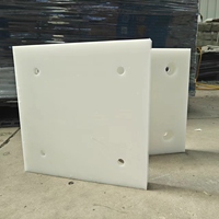 Protection de quai PE en UHMWPE personnalisée Surface à texture lisse Panneau de façade marin anti-collision Tapis d'aile de bateau Coulissant des feuilles de plastique