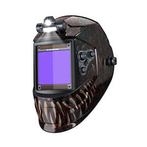 Masque de soudage à assombrissement automatique ARCCAPTAIN avec lumière LED, <span class=keywords><strong>grand</strong></span> écran, 4 capteurs, TIG MIG Stick - Product Image 1