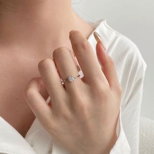 Dylam Classic Design S925 <b>Silver</b> Adjustable Colorful <b>Solitaire</b> 5A Cubic Zirconia 12 Months Birthstone Birthday Gift Jewelry <b>Ring</b> - Product Image 6