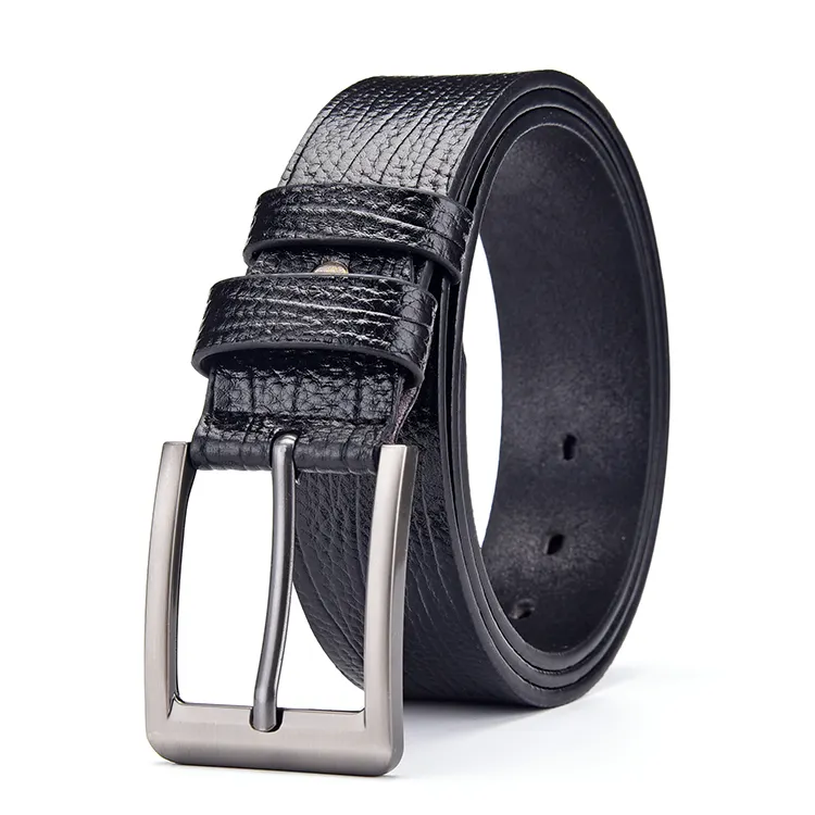 New Men's Belt Western Style pin Buckle PU Belt Leisure Youth Retro Jeans Belt