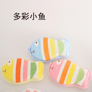 Brosse de bain pour bébé, éponge exfoliante pour enfants, boule de bain, tissu de bain, nouveau-né, tête, écologique, PP+TPE, forme de dessin animé - Product Image 3