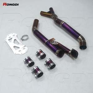 High Performance Titanium 3.5" Single Exhaust Midpipes for BMW M4 M3 G80 G82 G83 S58B30A 3.0T 2021-2024 - Product Image 6