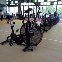 YG-F002 commercial cardio vélo d'exercice en gros équipement de gymnastique intérieur Construction en acier résistance au vent vélo pneumatique maître de gymnastique