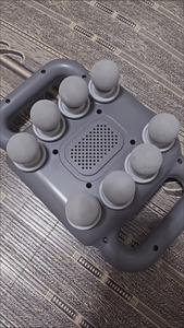 8-Head sıvı kristal fasya tabancası sıcak Compress s masaj derin perküsyon masaj tüm vücut kasları rahatlatıcı bel sırt kasları - Product Image 3