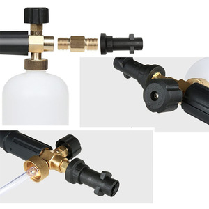Sulai Machinery Foam <b>Sprayer</b> 360g Alloy High <b>Pressure</b> Washer Car Wash Sudsing Foaming Gun - Product Image 2