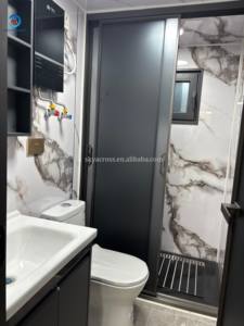 Toptan 3 yatak odası lüks 40ft 20ft hareketli katlanabilir genişletilebilir prefabrik konteyner ev satılık skybathroom ile banyo - Product Image 4