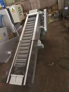 Üretici tedarik paslanmaz çelik diş tipi döner mekanik rendeleyin temizleme makinesi su arıtma ekipmanları - Product Image 6