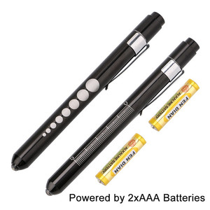 Linterna LED de Primeros Auxilios Médicos, Linterna de Bolsillo para Médico, Enfermera, Paramédico, Emergencias Médicas con Medidor de Pupilas - Product Image 4
