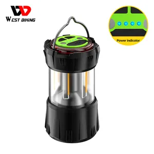 WEST BIKING New Super Bright Mini Led Security Multifunctional Rechargeable Headlamp Flashlight Camping Light With Stand