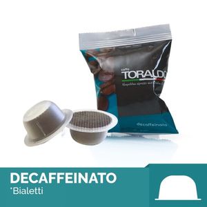 Capsule di Caffè Compatibili con BIALETTI 100 Toraldo Deka 0,16g/Capsula per Macchina da Espresso da Fornello - Product Image 1