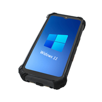6.5 pouces tout en un industriel capacitif écran tactile PC portable Windows 10pro PDA avec lecteur de codes à barres RFID tablette Q601