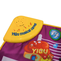 Heiß verkaufende elektronische tanzende Boden matte Musik tastatur matte Cartoon Animal Musical Kids Dance Playmat