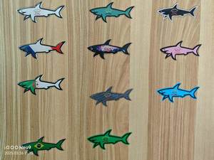 2025 Blnieece 3D 鲍勃鲨贴纸标志防水卡通装饰贴纸批发库存贴纸 - Product Image 5