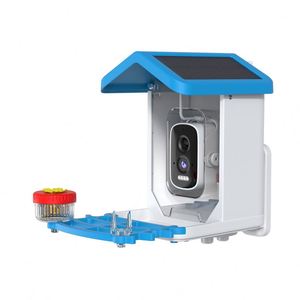 Système de caméra de surveillance CCTV à double caméra avant et arrière, monté sur mur, avec petit moniteur - Product Image 6