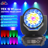 Projecteur Mobile LED MAC Aura 15W*19PCS Zoom Wash RGBW 4-en-1 pour DJ, Scène et Club