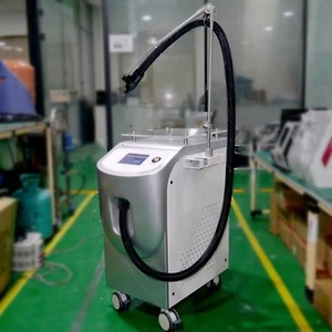 2026 Newest Cold Air Skin Cooling Machine-1200W Plastic Standing 9-Level Wind Pain Relief for Laser Tattoo Removal & Treatment - Product Image 2