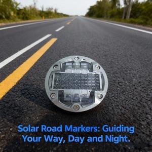 Светодиодный дорожный маркер на солнечной батарее, сертифицированный CE и IP68, 10000 мкд, для безопасности на автомагистралях - Product Image 6