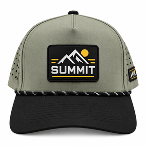 Gorra Deportiva de 5 Paneles con Visera Curva, 100% Poliéster, OEM ODM, con Parche de PVC Personalizado, Impermeable, con Cierre a Presión - Product Image 3