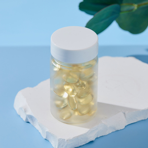 Envase de botella de goma de 60ml, tarro de plástico PET verde esmerilado vacío para suplemento, botella de embalaje, tarro de almacenamiento de vitaminas - Product Image 2