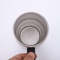 Tasse Chauffante de Voiture 12V Double Paroi en Acier Inoxydable, Bouilloire Électrique Isotherme, Mug à Café pour Accessoires Auto