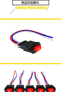 Nouvelle lampe de signalisation d'urgence modifiée Mocell pour scooter, véhicule électrique, bouton de commutation double clignotant, feux de détresse pour motos et vélos - Product Image 6