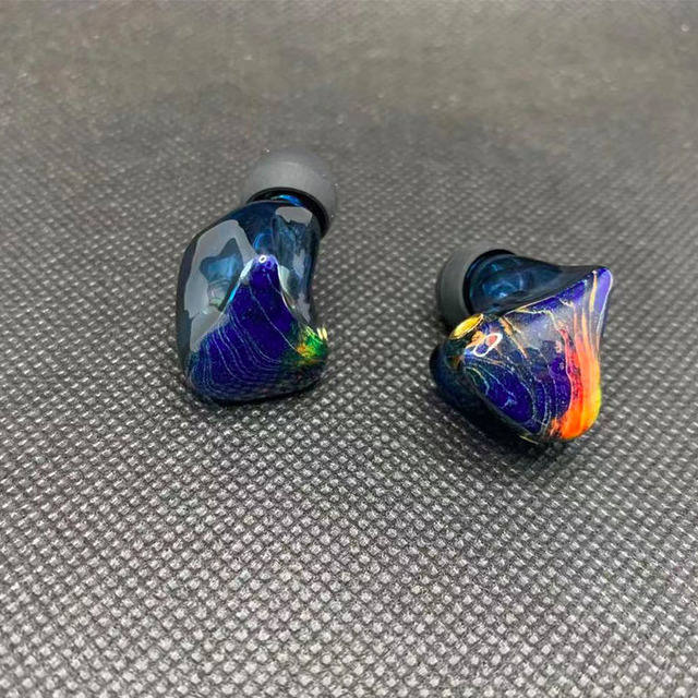 [Two Hybrid Drivers One Ring] Silicone Gel Over-Ear Hi-Fi Headphones 2 Dynamic 1 Balanced-Armature Driver Noise-Canceling 3.5mm