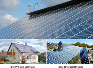 Panneau solaire <span class=keywords><strong>polycristallin</strong></span> de vente chaude du meilleur prix pour l'utilisation à la maison de système solaire - Product Image 2