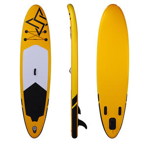 <span class=keywords><strong>Planche</strong></span> à pagaie <span class=keywords><strong>gonflable</strong></span> ABY EasyRider jaune avec pompe à double <span class=keywords><strong>action</strong></span> - Product Image 1