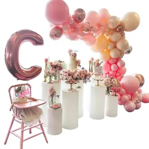 2021 Xu Hướng Hồng Xanh Đen Vàng Chủ Đề Sinh Nhật Latex Balloon Arch Kit Cho Boy Girl Sinh Nhật Trang Trí