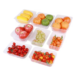 Cherry's Tomato y otras frutas Ecológico Desechable Plástico transparente Punnet PET para venta al por mayor - Product Image 5