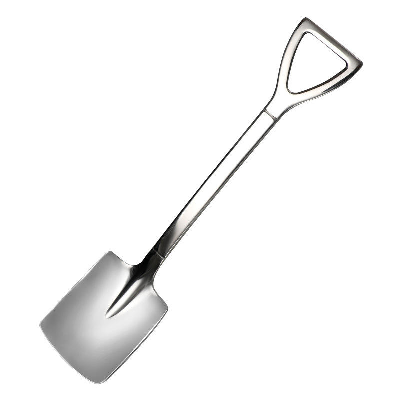 Spatule à dessus plat en argent 304